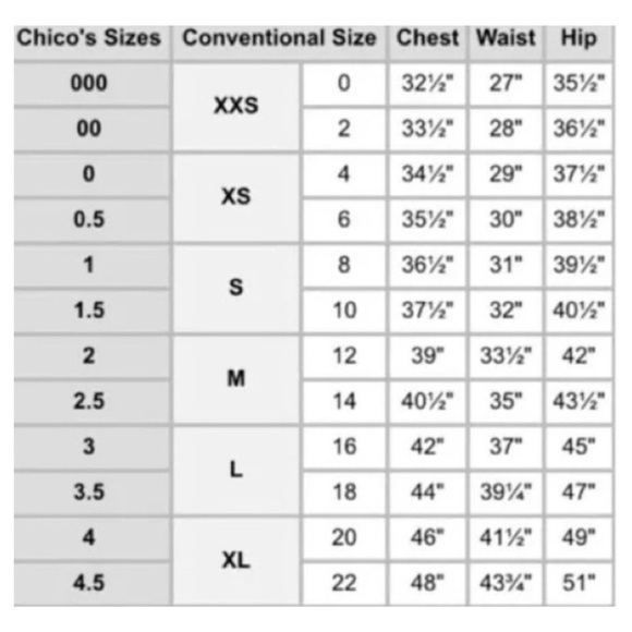 Chicos Platinum Denim - Heavy Weight - Fitted - Size 1 (Traditional Small) - Picture 10 of 10